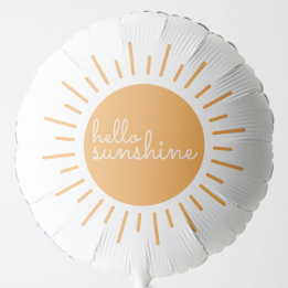 Hallo Sunshine Boho Sunshine Geslacht Neutraal Ballon
