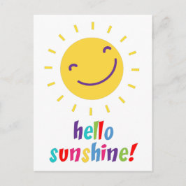 hallo Sunshine Briefkaart
