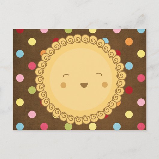 hallo Sunshine Briefkaart (Voorkant)