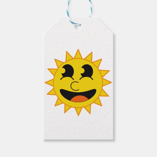 hallo Sunshine Cadeaulabel (Voorkant)