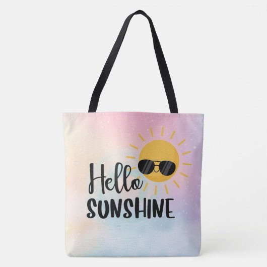 hallo Sunshine Canvas tas (Voorkant)