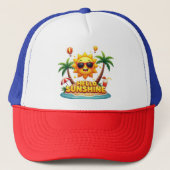 Hallo Sunshine Cartoon Zomer Pet (Voorkant)