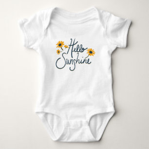 hallo Sunshine Classic Daisy Flowers Romper
