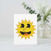 hallo Sunshine Feestdagenkaart (Staand voorkant)