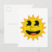 hallo Sunshine Feestdagenkaart (Voorkant / Achterkant)