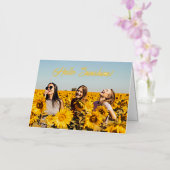 hallo Sunshine Folie Wenskaart (Orchidee)