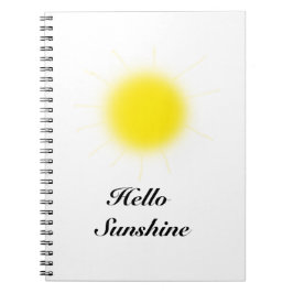 Hallo Sunshine Foto Notitieboek