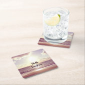 "Hallo Sunshine" Fotocitaat Kartonnen Onderzetters (Insitu)