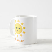 hallo Sunshine Happy Sun Positivity Koffiemok (Voorkant links)