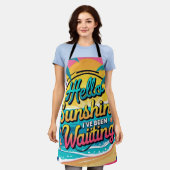 Hallo Sunshine, ik heb gewacht Schort (Gedragen)