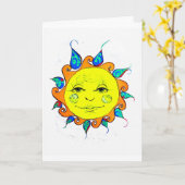 hallo Sunshine Kaart (Gele Bloem)