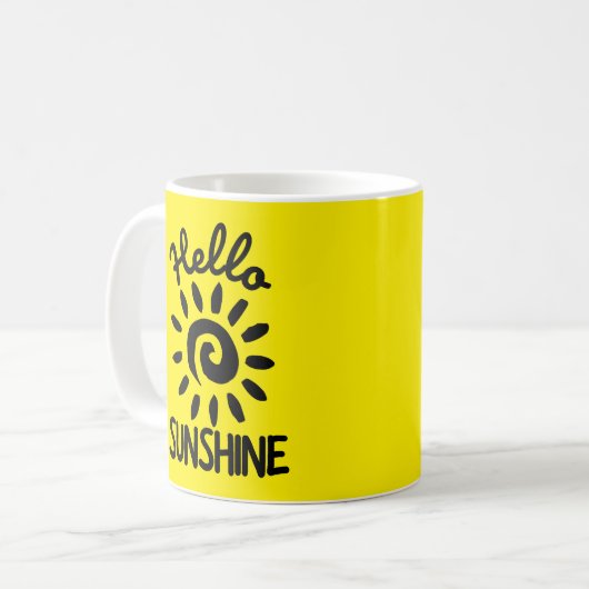 hallo Sunshine Koffiemok (Voorkant links)