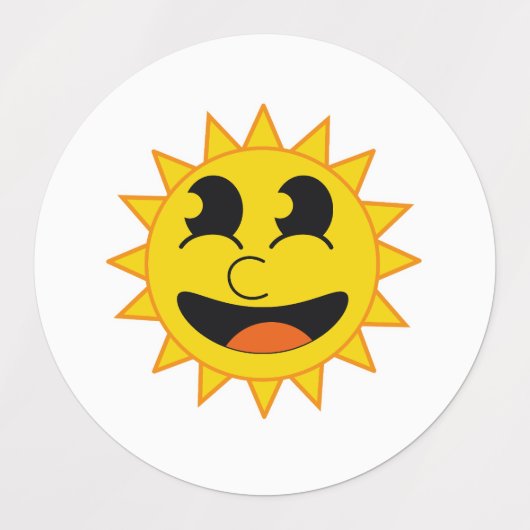 hallo Sunshine Labels (Design 2)