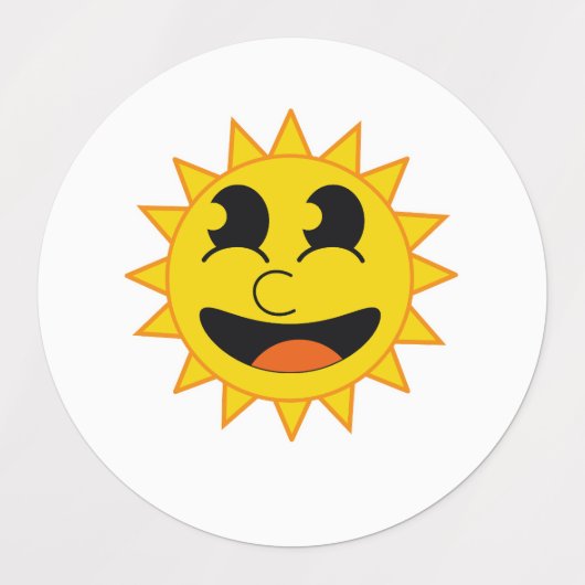hallo Sunshine Labels (Design 1)