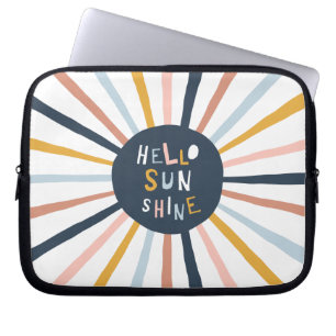 hallo Sunshine Laptop Sleeve