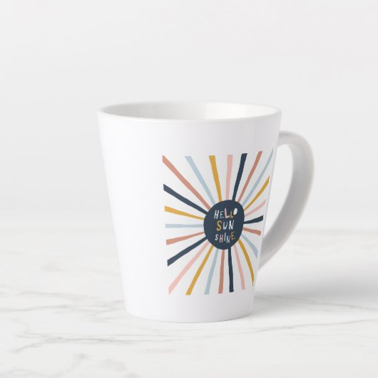 hallo Sunshine Latte Mok (Rechterhoek)