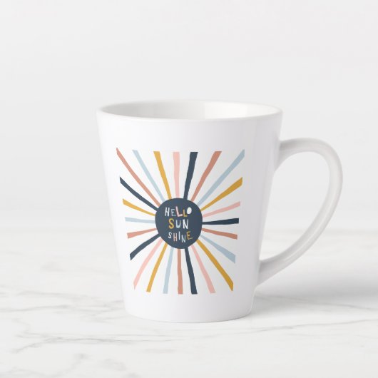 hallo Sunshine Latte Mok (Rechts)