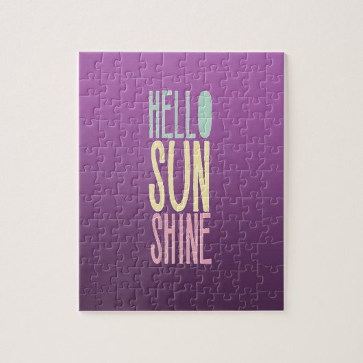 hallo Sunshine Legpuzzel (Verticaal)