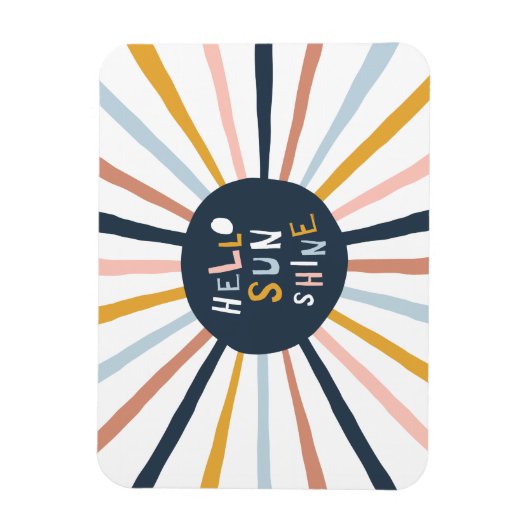 hallo Sunshine Magneet (Verticaal)