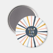 hallo Sunshine Magneet (Voorkant / Achterkant)