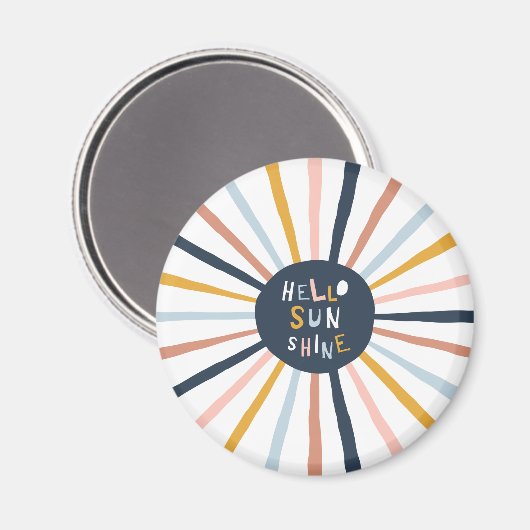 hallo Sunshine Magneet (Voorkant / Achterkant)