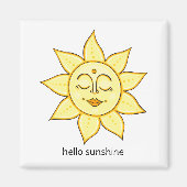 hallo Sunshine Magneet (Voorkant)
