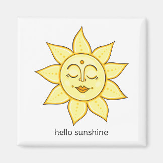 hallo Sunshine Magneet