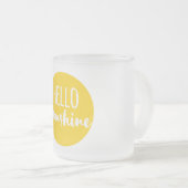 hallo Sunshine Matglas Koffiemok (Voorkant rechts)