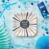 hallo Sunshine Papieren Bordje (Feest)