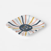 hallo Sunshine Papieren Bordje (Gebogen)