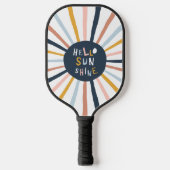 hallo Sunshine Pickleball Paddle (Voorkant)