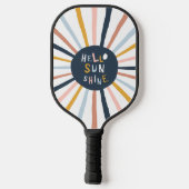 hallo Sunshine Pickleball Paddle (Achterkant)