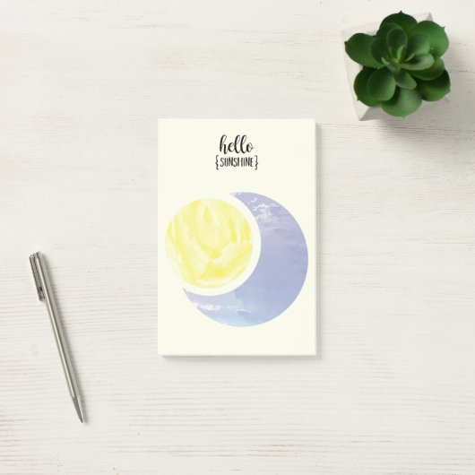 hallo Sunshine Post-it® Notes (Kantoor)