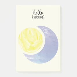 hallo Sunshine Post-it® Notes