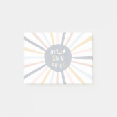 hallo Sunshine Post-it® Notes (Voorkant)