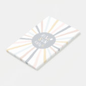 hallo Sunshine Post-it® Notes (Schuin)