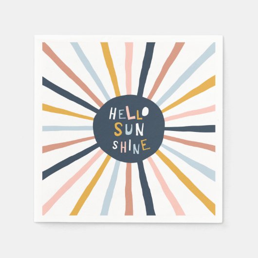 hallo Sunshine Servet (Voorkant)