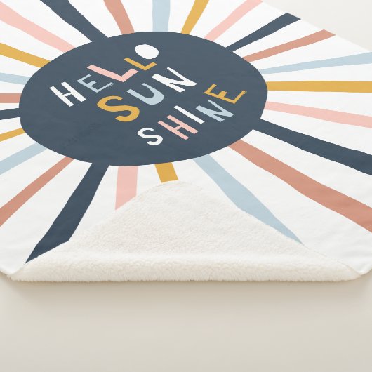 hallo Sunshine Sherpa Deken (3/4)