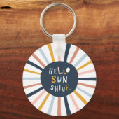 hallo Sunshine Sleutelhanger (Achterkant)
