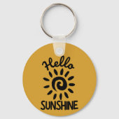 hallo Sunshine Sleutelhanger (Voorkant)