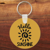 hallo Sunshine Sleutelhanger (Voorkant)