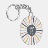 hallo Sunshine Sleutelhanger (Voorkant Links)