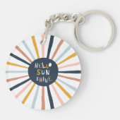hallo Sunshine Sleutelhanger (Achterkant)