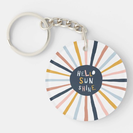 hallo Sunshine Sleutelhanger (Voorkant)