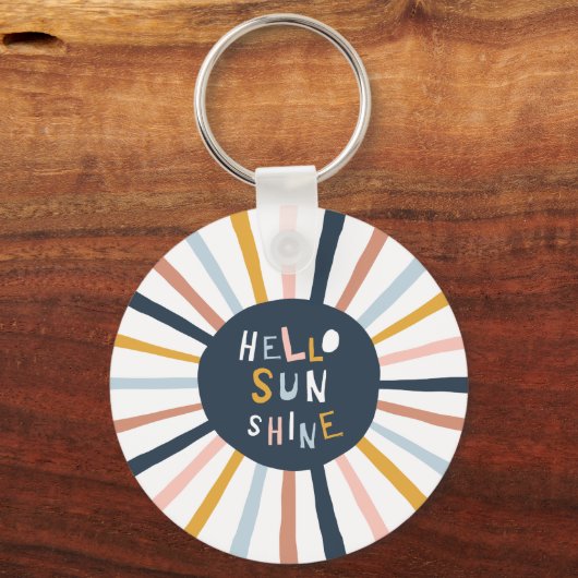 hallo Sunshine Sleutelhanger (Voorkant)
