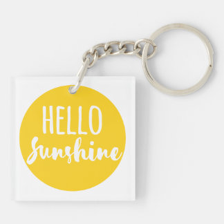 hallo Sunshine Sleutelhanger