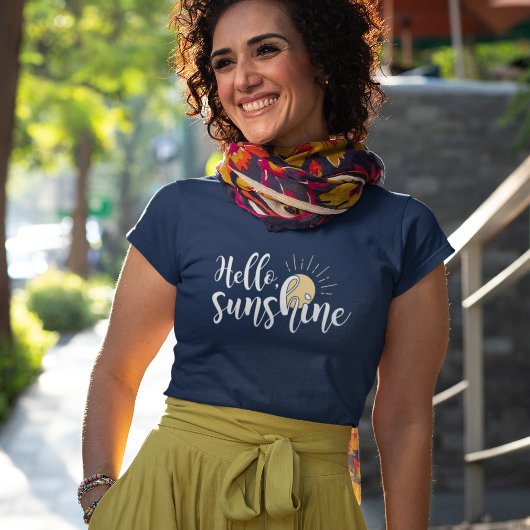 hallo Sunshine Starburst T-Shirt