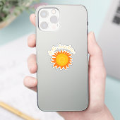 hallo Sunshine Sticker (Telefoon)