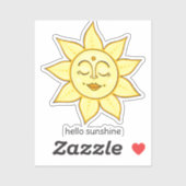 hallo Sunshine Sticker (Vel)