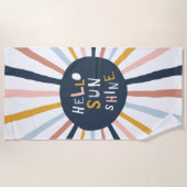 hallo Sunshine Strandlaken (Voorkant)